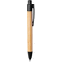 Kuulakynä Heloix bamboo ballpoint pen, luonnollinen, musta lisäkuva 2