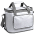 Kylmäkotelo Kardil cooler bag, valkoinen, harmaa liikelahja logopainatuksella