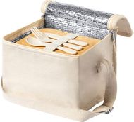 Kylmäkotelo Parum cooler bag, luonnollinen liikelahja logopainatuksella