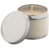 Kynttilä Shiva scented candle, vanilla, harmaa, beige liikelahja logopainatuksella