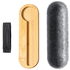 Kynäkotelo Glaston RPET pen holder, harmaa, luonnollinen lisäkuva 1