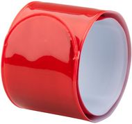 Käsivarsihihna Reflective reflective band, punainen liikelahja logopainatuksella