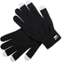 Lämpöliivi Despil RPET touch screen gloves, musta liikelahja logopainatuksella