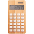 Laskin BooCalc bamboo calculator, luonnollinen liikelahja logopainatuksella