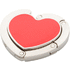 Laukkukoukku Amor bag hanger, hopea, punainen lisäkuva 1
