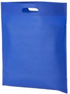 Lehtikassi Blaster shopping bag, sininen liikelahja logopainatuksella