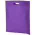Lehtikassi Blaster shopping bag, violetti liikelahja logopainatuksella