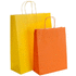 Lehtikassi Mall paper bag, keltainen lisäkuva 1