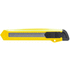 Leikkuri Koltom paper knife, keltainen liikelahja logopainatuksella