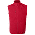 Liivi Jandro RPET softshell vest, punainen liikelahja logopainatuksella
