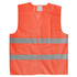 Liivit, heijastavat nauhat Visibo visibility vest, neon-oranssi liikelahja logopainatuksella