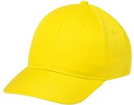 Lippalakki Blazok baseball cap, keltainen liikelahja logopainatuksella