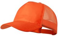 Lippalakki Clipak baseball cap, oranssi liikelahja logopainatuksella