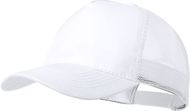 Lippalakki Clipak baseball cap, valkoinen liikelahja logopainatuksella