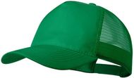 Lippalakki Clipak baseball cap, vihreä liikelahja logopainatuksella
