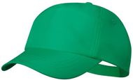 Lippalakki Keinfax RPET baseball cap, vihreä liikelahja logopainatuksella