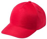 Lippalakki Krox baseball cap, punainen liikelahja logopainatuksella