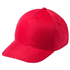 Lippalakki Krox baseball cap, punainen liikelahja logopainatuksella