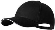Lippalakki Linnea baseball cap, musta liikelahja logopainatuksella