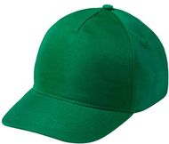 Lippalakki Modiak baseball cap for kids, vihreä liikelahja logopainatuksella