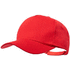 Lippalakki Pickot baseball cap, punainen liikelahja logopainatuksella