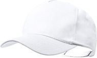 Lippalakki Pickot baseball cap, valkoinen liikelahja logopainatuksella