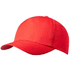 Lippalakki Rick baseball cap for kids, punainen liikelahja logopainatuksella