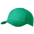 Lippalakki Rick baseball cap for kids, vihreä liikelahja logopainatuksella
