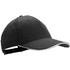 Lippalakki Rubec baseball cap, musta liikelahja logopainatuksella
