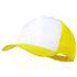 Lippalakki Sodel baseball cap, keltainen liikelahja logopainatuksella