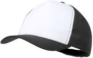 Lippalakki Sodel baseball cap, musta liikelahja logopainatuksella