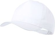 Lippalakki Sodel baseball cap, valkoinen liikelahja logopainatuksella
