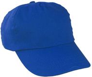 Lippalakki Sport baseball cap, sininen liikelahja logopainatuksella