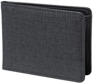 Lompakko Kenxo RPET wallet, musta liikelahja logopainatuksella
