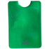 Luottokorttikotelo Recol card holder, vihreä liikelahja logopainatuksella