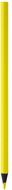 Lyijykorostuskynä Zoldak highlighter pencil, keltainen liikelahja logopainatuksella