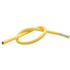 Lyijykynä Flexi flexible pencil, keltainen liikelahja logopainatuksella
