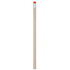 Lyijykynä Togi pencil, luonnollinen, punainen liikelahja logopainatuksella