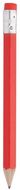Lyijykynä Minik mini pencil, punainen liikelahja logopainatuksella