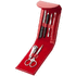 Manikyyri/pedikyyrisarja Missy manicure set, punainen liikelahja logopainatuksella