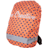 Matkatavarapussi CreaBack Reflect custom reflective backpack cover, valkoinen liikelahja logopainatuksella