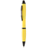 Monikäyttöinen kuulakynä Bampy touch ballpoint pen, keltainen, musta liikelahja logopainatuksella