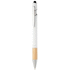 Monikäyttöinen kuulakynä Bonnel touch ballpoint pen, valkoinen liikelahja logopainatuksella