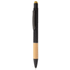 Monikäyttöinen kuulakynä Boorly touch ballpoint pen, kultainen, musta liikelahja logopainatuksella