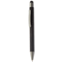 Monikäyttöinen kuulakynä Hevea touch ballpoint pen, musta liikelahja logopainatuksella