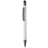 Monikäyttöinen kuulakynä Hevea touch ballpoint pen, valkoinen liikelahja logopainatuksella