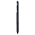 Monikäyttöinen kuulakynä Motul touch ballpoint pen, musta, oranssi liikelahja logopainatuksella