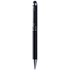 Monikäyttöinen kuulakynä Nisha touch ballpoint pen, musta liikelahja logopainatuksella