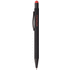 Monikäyttöinen kuulakynä Pearly ballpoint pen, musta, punainen liikelahja logopainatuksella