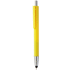 Monikäyttöinen kuulakynä Rincon touch ballpoint pen, keltainen liikelahja logopainatuksella